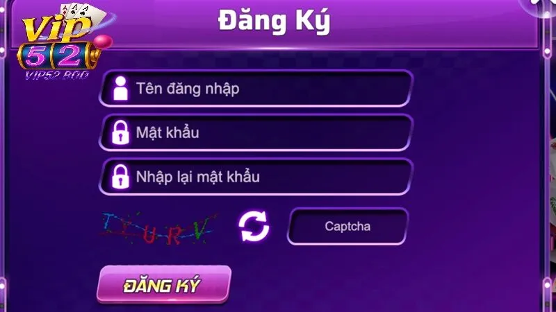 Hướng dẫn chi tiết cách đăng ký Vip52